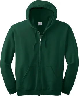 Gildan Men's Full Zip Hooded Sweatshirt