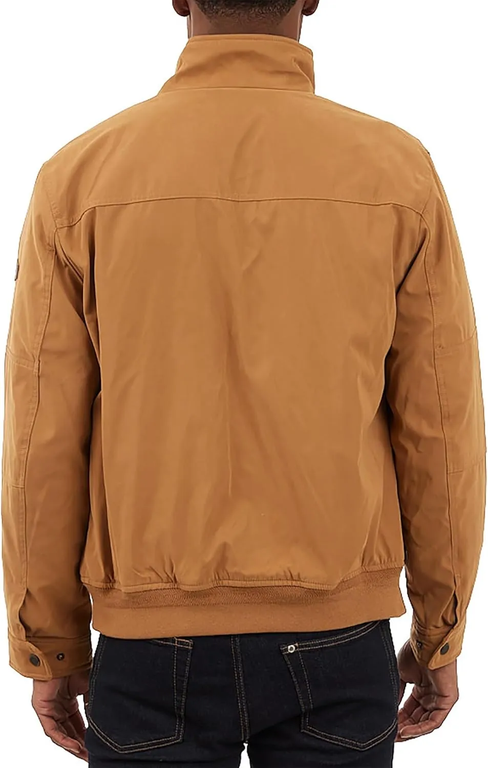 LONDON FOG Men's Microfiber Bomber Jacket