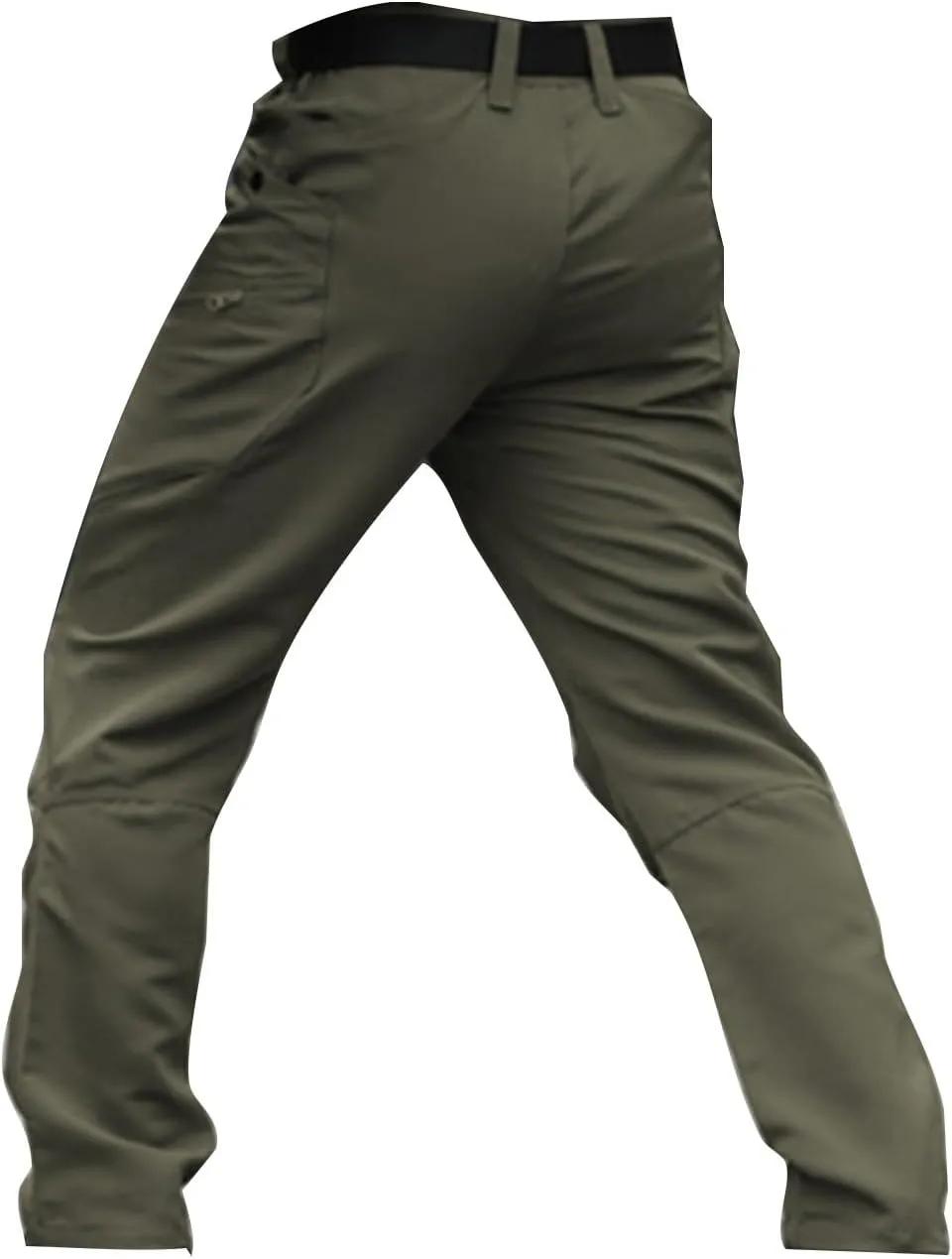 Men Cargo Pants Baggy Casual Trousers Water Resistant Straight Work Pants Multi Pockets Hiking Tactical Pants