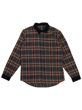Seattle Sound Long Sleeve Shirt Boys - Camel