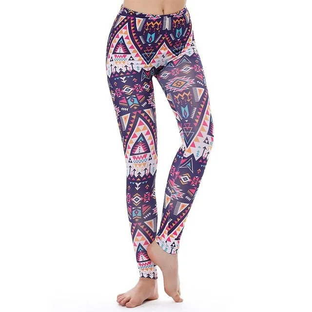 VenusFox High Waist Push Up Donuts Unicorn Sexy Fitness Leggings