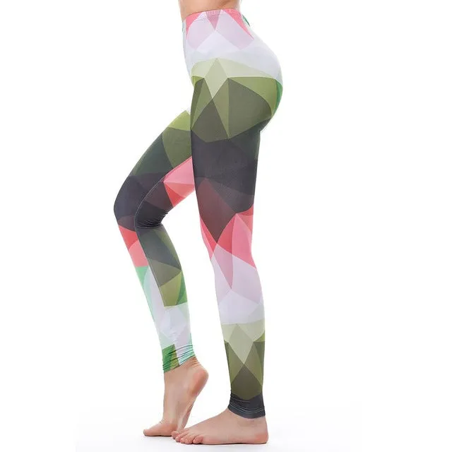 VenusFox High Waist Push Up Donuts Unicorn Sexy Fitness Leggings