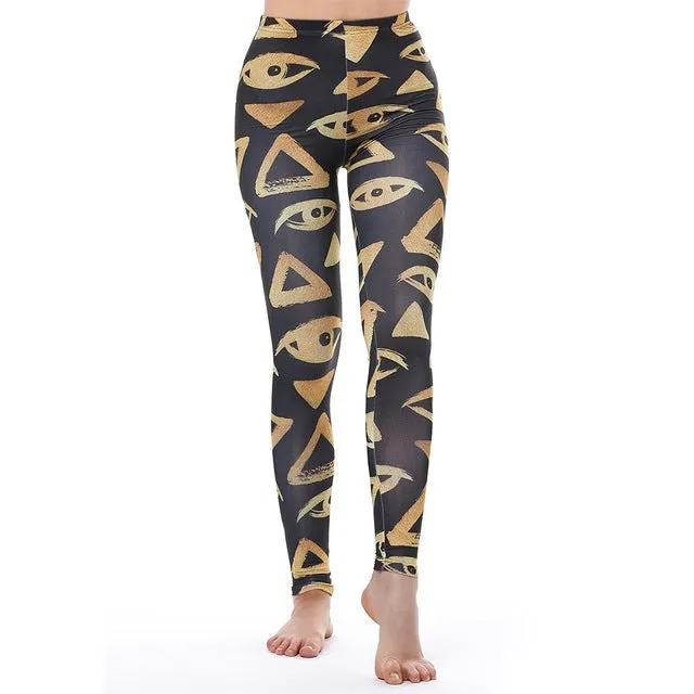 VenusFox High Waist Push Up Donuts Unicorn Sexy Fitness Leggings