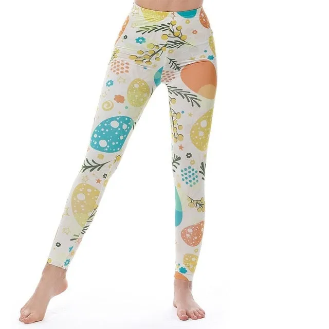 VenusFox High Waist Push Up Donuts Unicorn Sexy Fitness Leggings