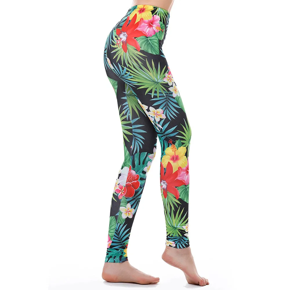 VenusFox High Waist Push Up Donuts Unicorn Sexy Fitness Leggings