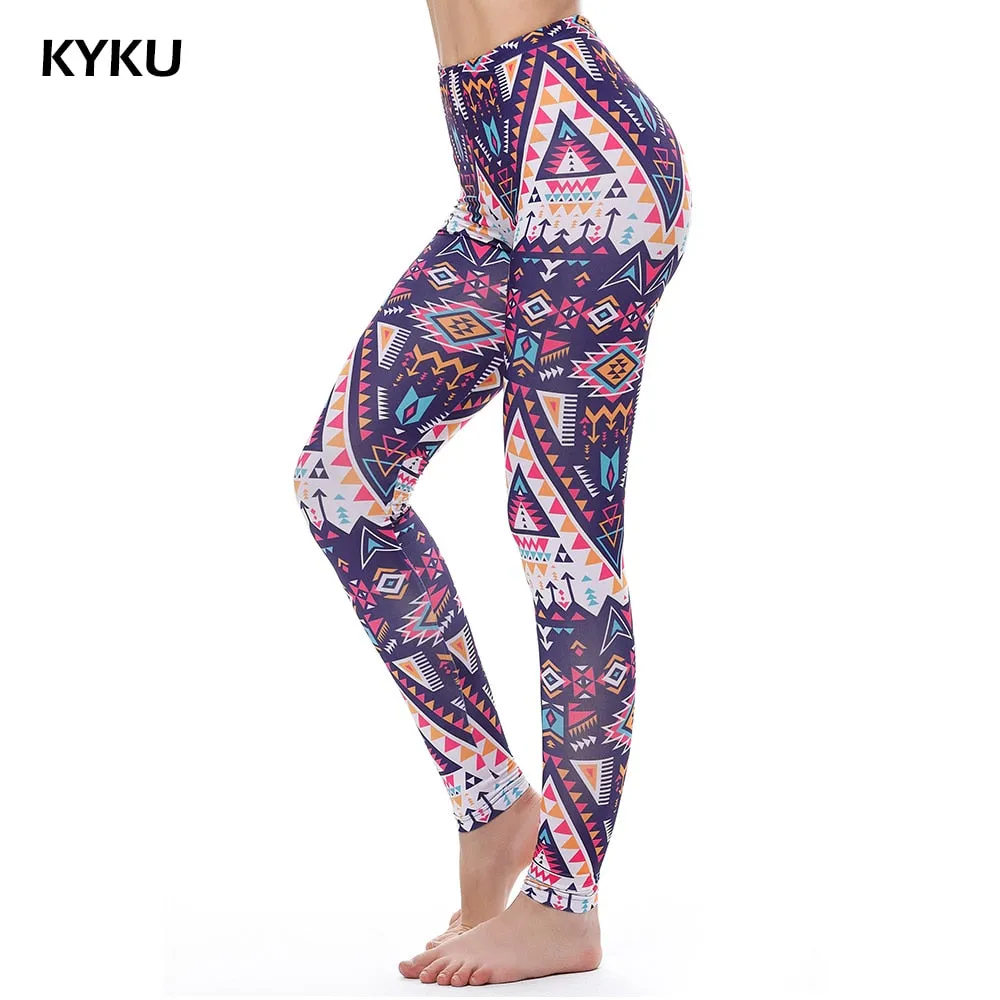 VenusFox High Waist Push Up Donuts Unicorn Sexy Fitness Leggings