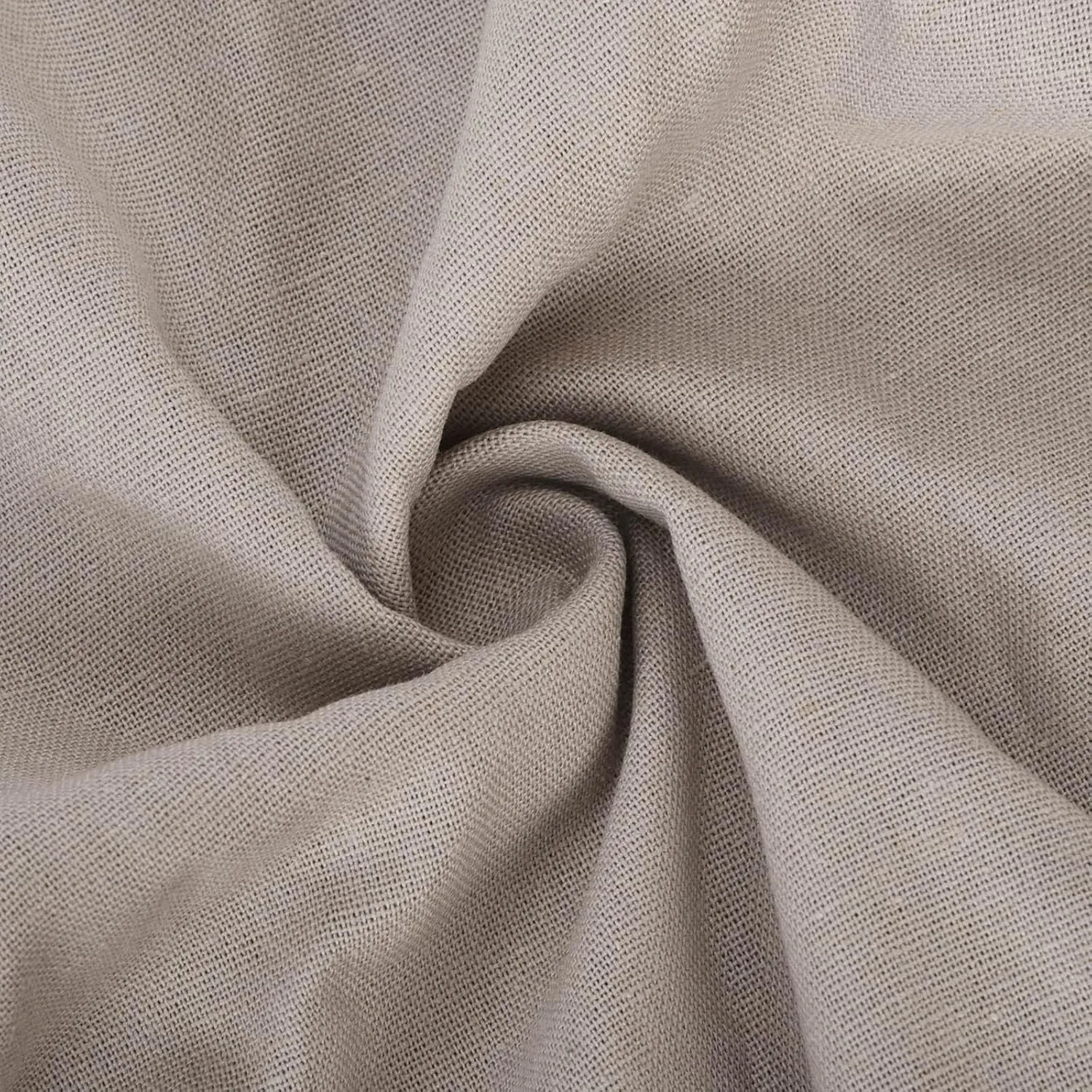 Women's Pants Cotton Linen Baggy Elastic Waist Button Wide Leg Pants with Pockets Solid Color Trendy Culottes Pant