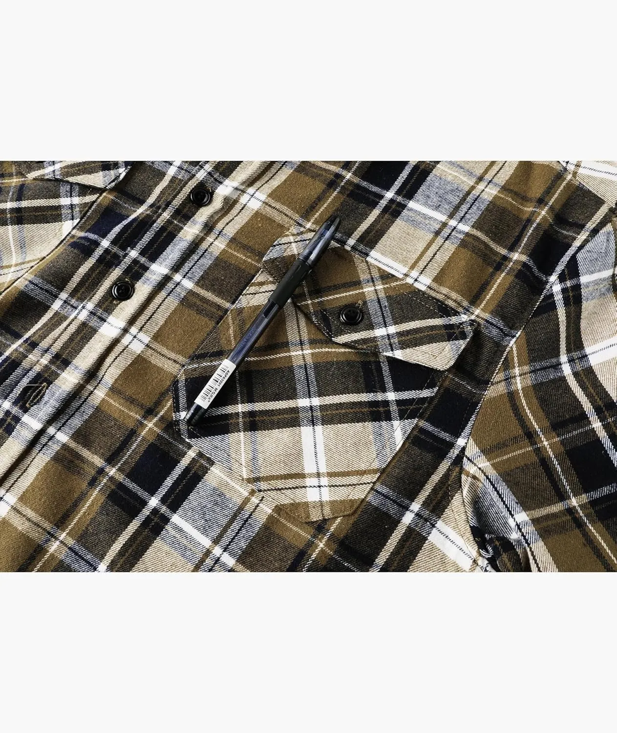 ZITY Men's Flannel Hoodie Shirts Casual Button Down Plaid Shirt Jackets for Men Long Sleeve Stylish Hooded with Pocket